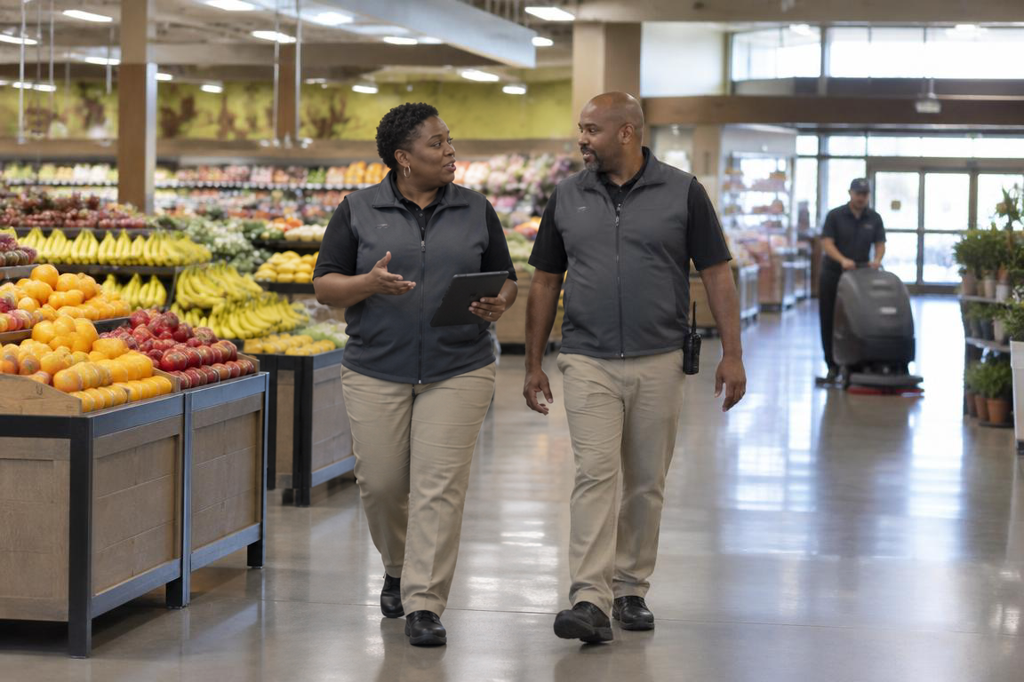 Retail & Grocery facility environment