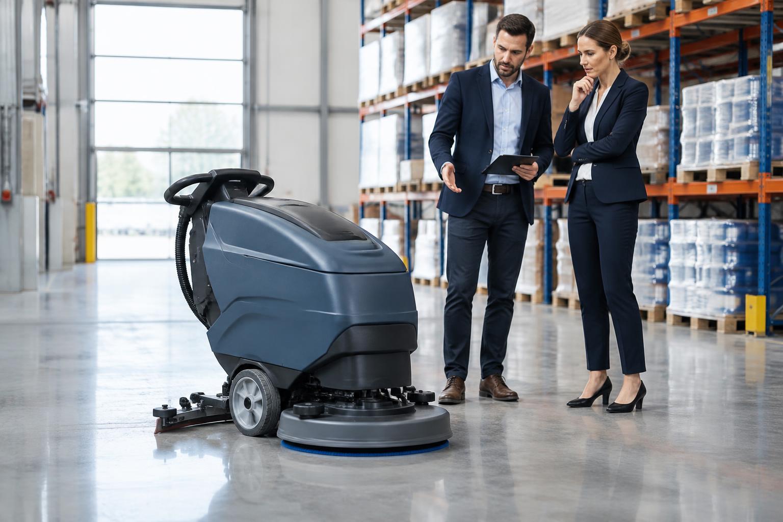 Commercial floor-care equipment planning